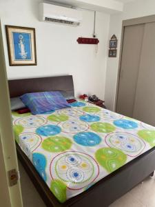 Giường trong phòng chung tại Descanso y sol