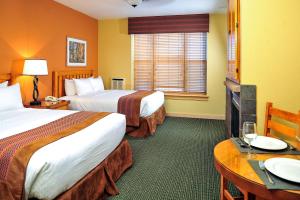 Hilton Vacation Club Cedar Breaks Brian Head客房内的一张或多张床位