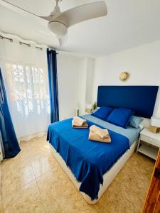 Postel nebo postele na pokoji v ubytování Apartamento La Manguita