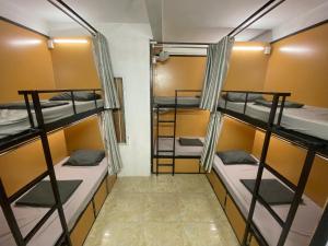 Koja eða kojur í herbergi á Hanoi New Comb Hostel
