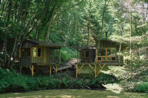 Naturlandschaft in der Nähe des Campingplatzes