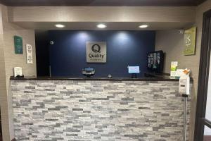 Certifikát, hodnocení, plakát nebo jiný dokument vystavený v ubytování Quality Inn