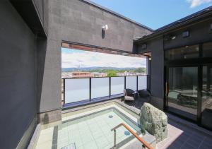 Balkón nebo terasa v ubytování Hotel and Spa Gift TAKAYAMA