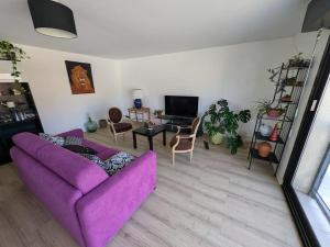 Μια τηλεόραση ή/και κέντρο ψυχαγωγίας στο Location appartement +3 φωτογραφίες