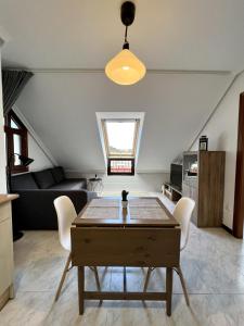 A kitchen or kitchenette at Entre Montaña y Río Unquera