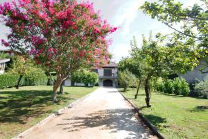 Zahrada ubytování Comfortable villa with a view of Lake Bourget