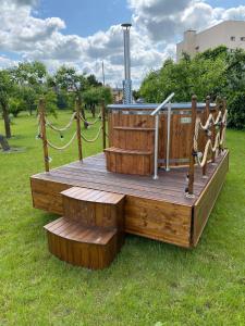 Afbeelding uit fotogalerij van Domek nad jeziorem - Białka in Białka