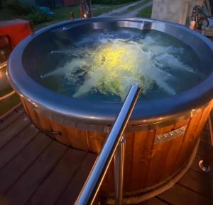 Afbeelding uit fotogalerij van Domek nad jeziorem - Białka in Białka