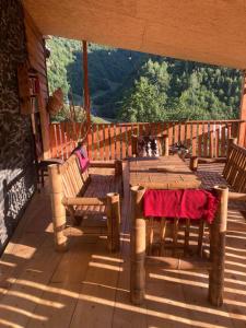 Balkón nebo terasa v ubytování Dadu Guest house