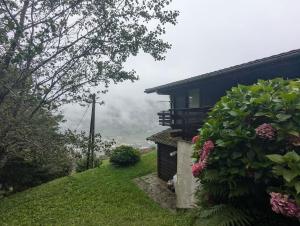 Zahrada ubytování Le Petit Chalet Bellevue - COSY calme parking