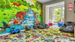 Część wypoczynkowa w obiekcie Apartament SPA 56 Resort Kozubnik blisko Szczyrk - 5D Apartamenty