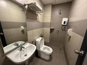 Koupelna v ubytování South of The Clouds HOTEL KL Sentral 吉隆坡彩云之南酒店-中央车站店