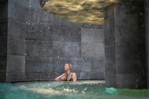 入住Therme Laa Hotel Silent Spa Villas的客人