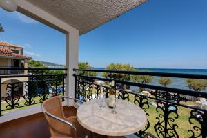 Μπαλκόνι ή βεράντα στο Iliessa Beach Hotel