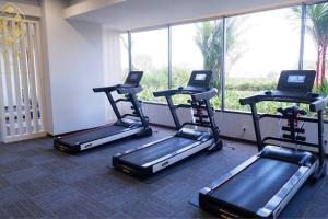 Fitness centrum a/nebo fitness zařízení v ubytování Royal Suites Studio 30ZW - Citra Plaza Nagoya