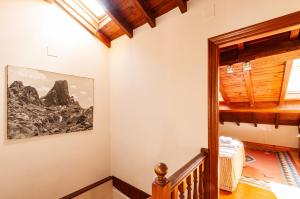 Postel nebo postele na pokoji v ubytování Casa Rural La Regoria