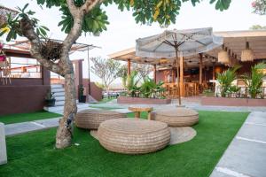 Zahrada ubytování Mad Monkey Nusa Lembongan
