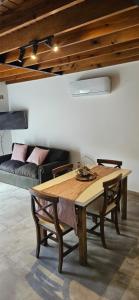 Posezení v ubytování Departamento los cardales