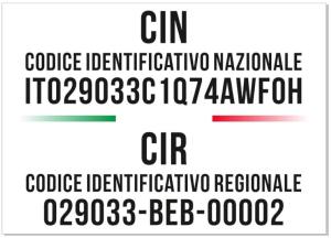 Certifikát, ocenenie alebo iný dokument vystavený v ubytovaní Casa di Campagna B&B La Corte Ferrara