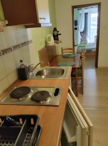 Kuchyňa alebo kuchynka v ubytovaní Apartments Ani