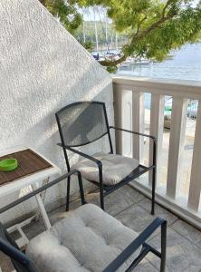 Balkón alebo terasa v ubytovaní Apartments Ani
