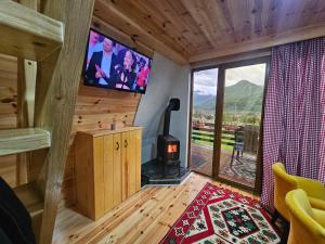 Nespecifikovaný výhled na hory nebo výhled na hory při pohledu z apartmánu