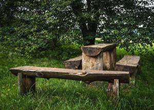 Zahrada ubytování ENJOY COZY NEST View Hills Garden Forest Sauna Hottub