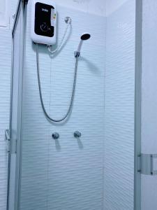 Koupelna v ubytování P1 Habitación Privada doble Miraflores, LIMA