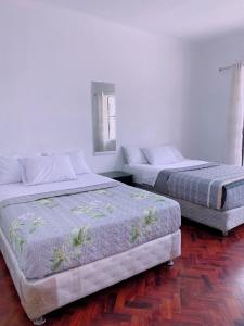Postel nebo postele na pokoji v ubytování P1 Habitación Privada doble Miraflores, LIMA