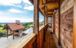 Balkón nebo terasa v ubytování Awesome Home In Jastrebarsko + 28 fotografií