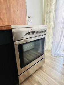 Kuchyň nebo kuchyňský kout v ubytování Brno Central Apartment