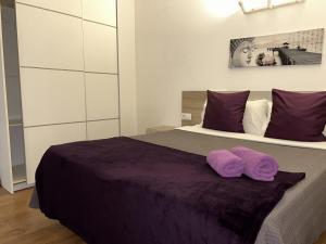 Postel nebo postele na pokoji v ubytování Apartahotel Baldiri