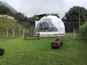 Zahrada ubytování Quinta Verde Limón