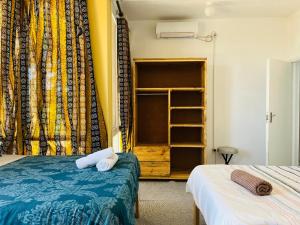 Postel nebo postele na pokoji v ubytování Casa Cinza