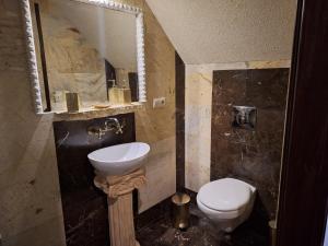 Koupelna v ubytování Hotel von Donnersmarck
