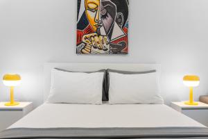 Postel nebo postele na pokoji v ubytování Modern Apartment 305