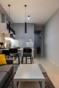Kuchyň nebo kuchyňský kout v ubytování Modern Apartment 305