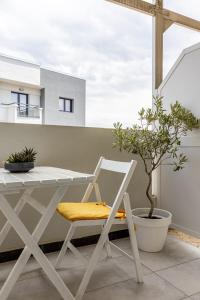 Balkón nebo terasa v ubytování Modern Apartment 305