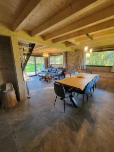 Χώρος καθιστικού στο Chalet à louer, Spa, sauna, billard, gerardmer