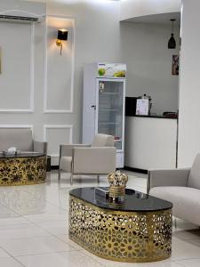 Posezení v ubytování درة المتميزون للشقق المخدومة Dorrat Al-Mutamayzoon Serviced Apartments