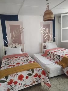 Ένα ή περισσότερα κρεβάτια σε δωμάτιο στο La CASA del CONDE