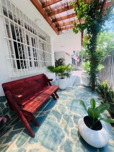 Κήπος έξω από το La CASA del CONDE