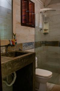 Ένα μπάνιο στο Mansão do Sol