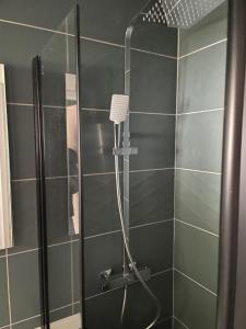 Kúpeľňa v ubytovaní Le P'tit Montjoux - Appart avec Jardin proche gare + 17 fotografií