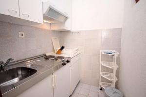 Kuchyň nebo kuchyňský kout v ubytování Apartment Jagoda