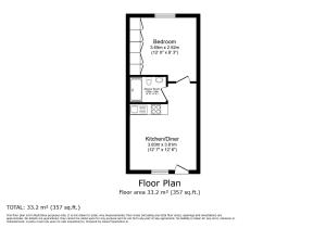 a plan of a floor plan of a house at GioEstate Holiday, with Free Parking, Flat28 in Brighton & Hove