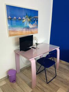 TV a/nebo společenská místnost v ubytování B&B Mary&Giuly