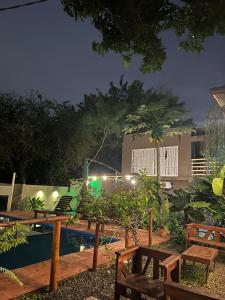 En have udenfor Cabañas Vacaciones Copadas VC