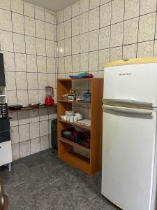 Kuchyň nebo kuchyňský kout v ubytování Casa Surya Paraty