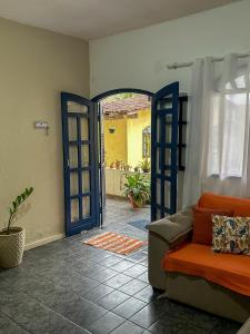 Posezení v ubytování Casa Surya Paraty